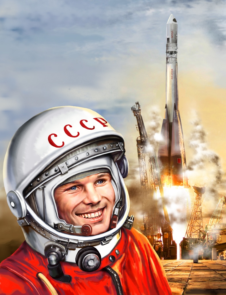 Сегодня 12 апреля 2021 года - юбилейный День Космонавтики!