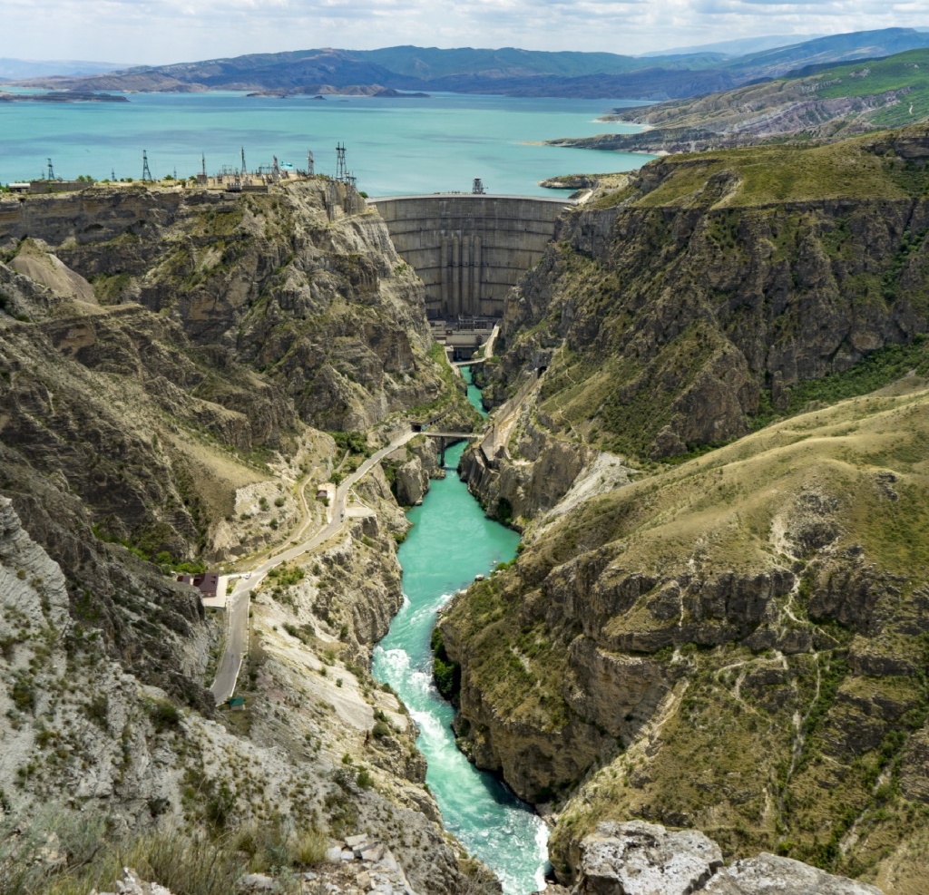 TESLA SMART в самом глубоком каньоне Европы в Дагестане